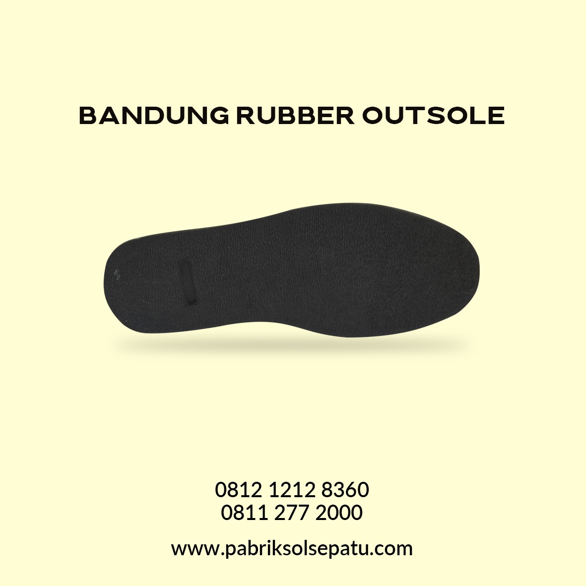 sol sepatu karet 222